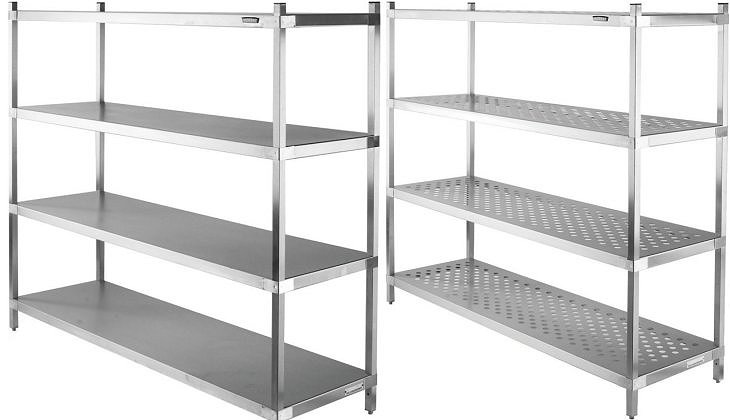 Storage Shelves & Pot Racks